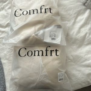 Comfrt sweats in Bone color (dark cream). Size Large (unisex)